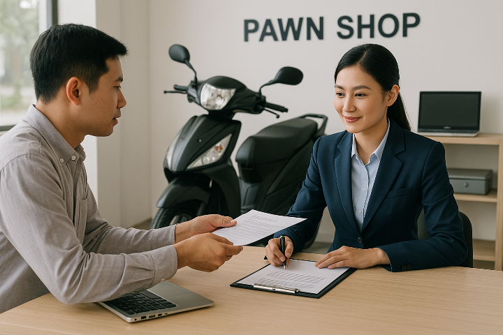 Giải thích cơ bản về cầm đồ.