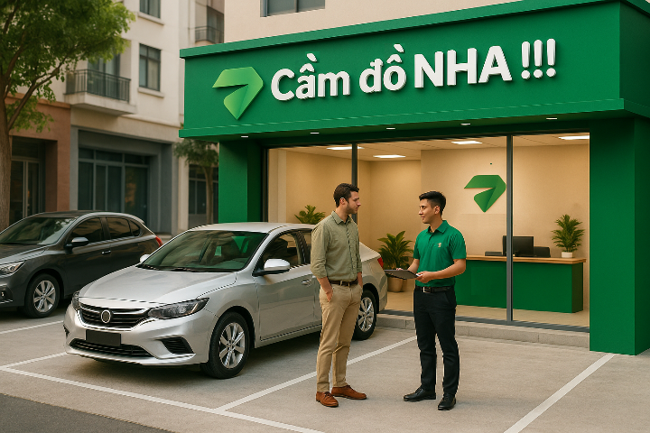 Cầm ô tô trả góp - Cầm đồ NHA!!!