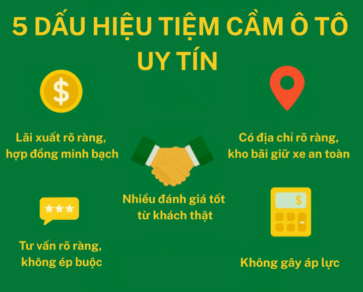 cầm xe ô tô uy tín