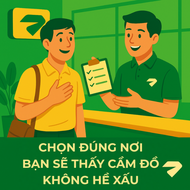 Chọn đúng nơi bạn sẽ thấy cầm đồ không hề xấu.
