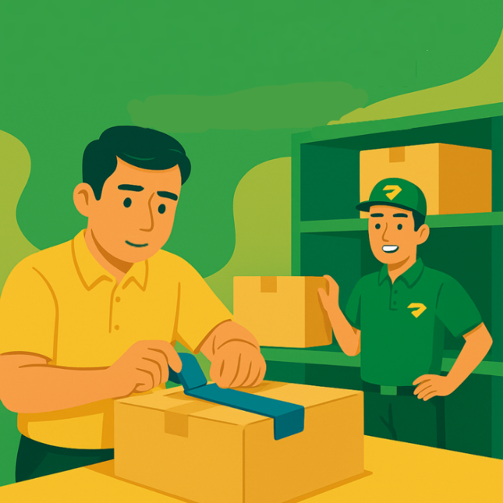 Tài sản được niêm phong và lưu kho kín đáo khi cầm đồ