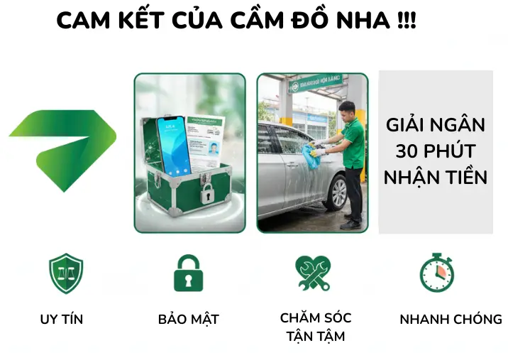 Cam kết của Cầm đồ NHA !!! Cam kết của Cầm đồ NHA !!!