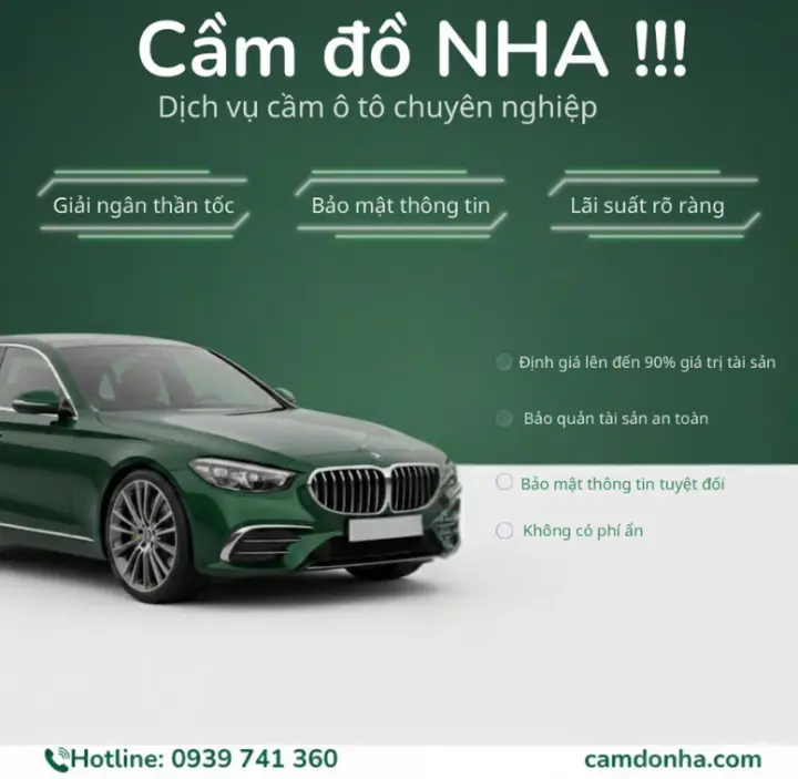 Dịch vụ tại Cầm đồ NHA !!!