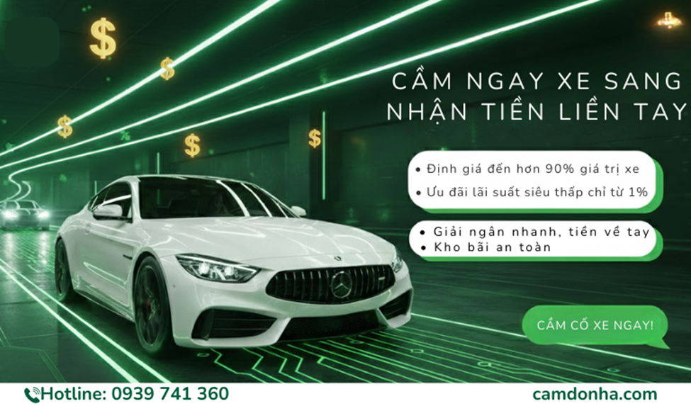 Cầm ô tô giá cao tại Cầm đồ NHA !!!