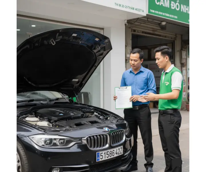 Quy trình cầm cố ô tô tại Cầm đồ NHA !!!