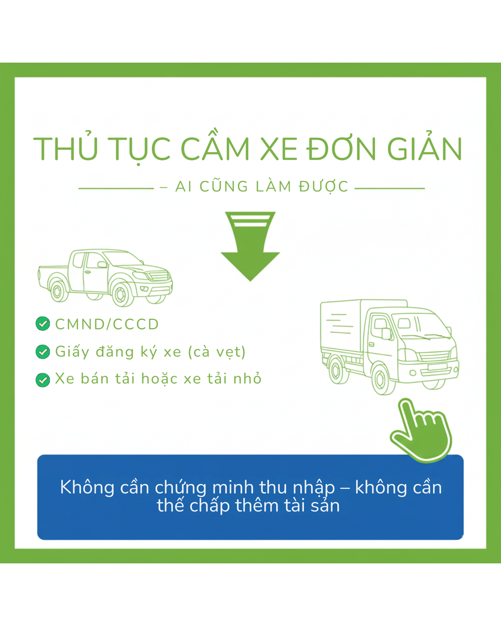 Thủ tục cầm xe đơn giản tại Cầm đồ NHA !!! Thủ tục cầm xe đơn giản tại Cầm đồ NHA !!!